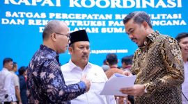 Menteri UMKM dorong program strategis untuk mempercepat pemulihan UMKM terdampak banjir. (Foto: Kementerian UMKM/Tera Nusantara.com)