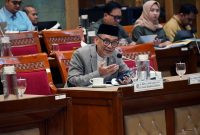 Anggota Komisi X DPR RI, Abdul Fikri Faqih dalam rapat Panja Pelestarian Cagar Budaya dengan Kementerian Kehutanan, Kementerian ATR/BPN di Gedung DPR, Selasa (20/1/2026). (Foto: DPR RI/Tera Nusantara.com)