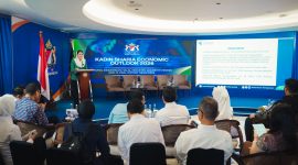 Wakil Menteri Perdagangan, Dyah Roro Esti Widya Putri dalam acara Kadin Sharia Economic Outlook 2026 yang diselenggarakan di Jakarta, Rabu (28/1/2026).