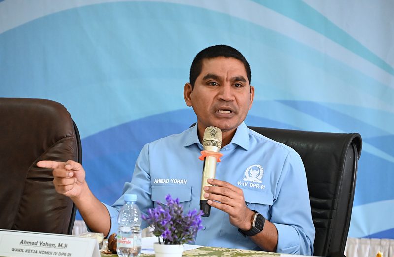 Wakil Ketua Komisi IV DPR RI Ahmad Yohan. (Foto: DPR RI/Tera Nusantara.com)