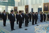 Prosesi Pelantikan Anggota Dewan Energi Nasional (DEN) periode 2026–2030 oleh Presiden Prabowo Subianto. (Foto: Tera Nusantara.com)