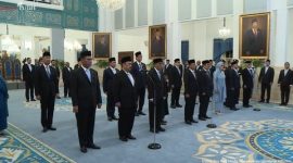 Prosesi Pelantikan Anggota Dewan Energi Nasional (DEN) periode 2026–2030 oleh Presiden Prabowo Subianto. (Foto: Tera Nusantara.com)
