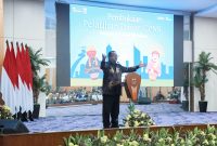 Rano Karno membuka Pelatihan Dasar (Latsar) bagi 2.519 CPNS Tahun 2026. (Foto: Pemprov DKI Jakarta/Tera Nusantara.com)