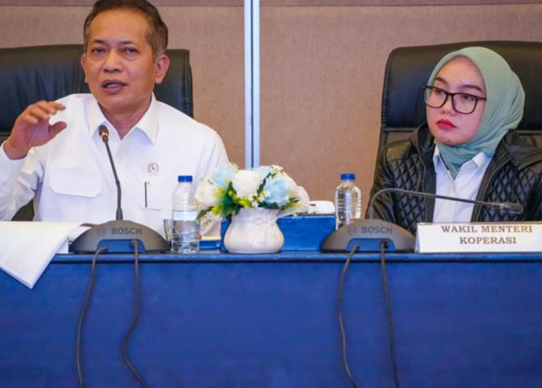 Menkop mengapresiasi hasil survei KedaiKOPI terkait program Koperasi Desa/Kelurahan (Kopdes/Kel) Merah Putih. (Foto: Kemenkop/Tera Nusantara.com)