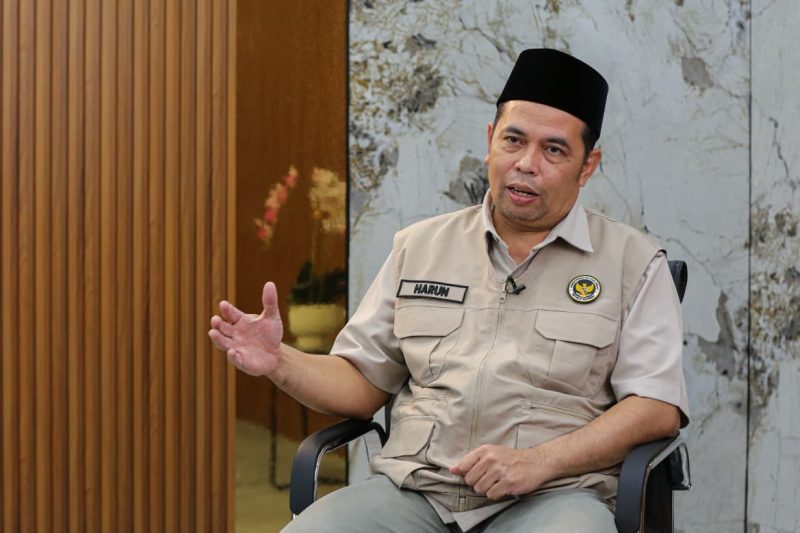 Direktur Jenderal Pengendalian Haji dan Umrah, Harun Al Rasyid. (Foto: Kemenhaj/Tera Nusantara.com)