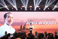 Presiden RI ke-7 Joko Widodo memberikan arahan dan motivasi kepada seluruh kader saat menghadiri Rapat Kerja Nasional (Rakernas) I Partai Solidaritas Indonesia (PSI) di Hotel Claro, Makassar, Sulawesi Selatan, Sabtu (31/1/2026). (Foto: Tim PSI/Tera Nusantara.com)
