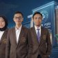 Nisrina Yumna Qurrotu’ain, Vicky Ardiansyah, dan Achmad Charis Muhlasin, mahasiswa STMIK Kebumen pengembang aplikasi berbasis AI. - Foto STMIK Kebumen