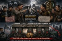 Hukum sebagai faktor lingkungan bisnis jelas sangat mempengaruhi kinerja ekonomi melalui perilaku ekonomi, efisiensi ekonomi, investasi maupun inovasi.