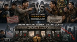 Hukum sebagai faktor lingkungan bisnis jelas sangat mempengaruhi kinerja ekonomi melalui perilaku ekonomi, efisiensi ekonomi, investasi maupun inovasi.