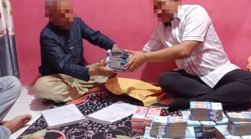 Dokumentasi yang dikaitkan dengan dugaan transaksi lahan di kawasan Hutan Negara Blok Cisadon, Babakan Madang, Kabupaten Bogor. Dugaan keterkaitan transaksi dengan penguasaan lahan hutan serta peran pihak-pihak terkait masih memerlukan verifikasi.